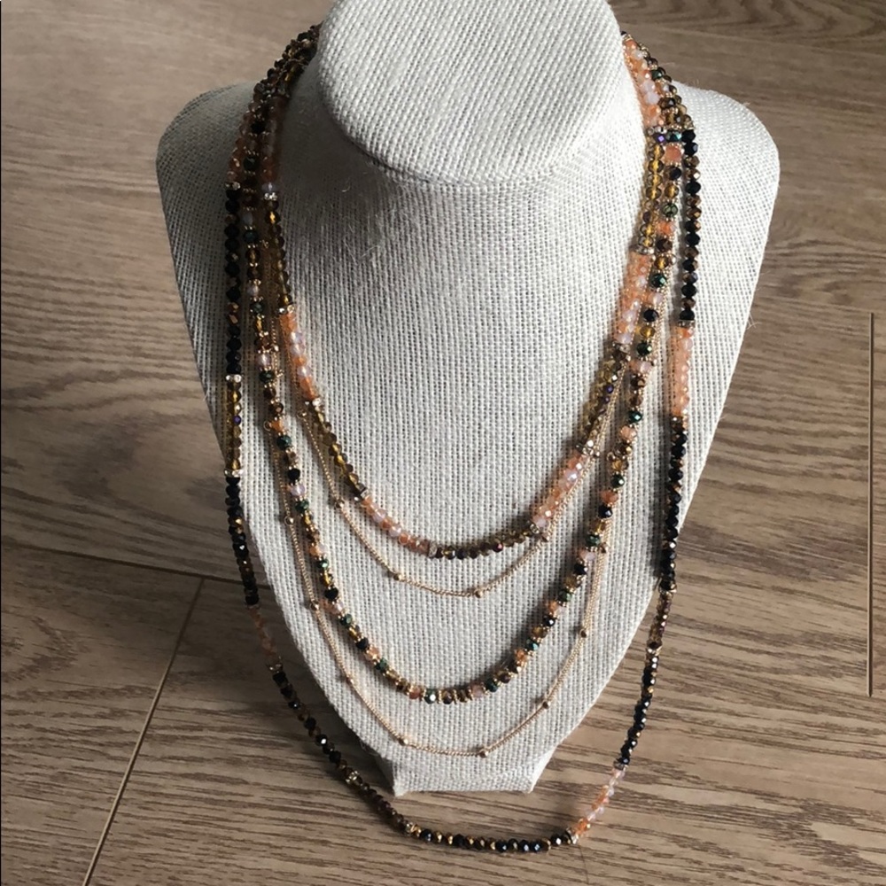 Aldo multi strand necklace